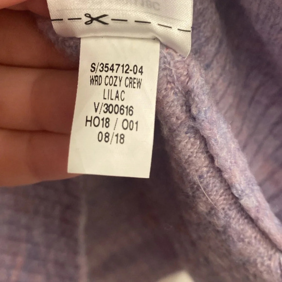 Old Navy Lilac Cozy Crewneck Sweater - Picture 5 of 6